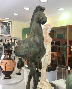 BRONZE-MONUMENTAL-HALF-HORSE