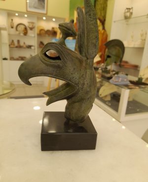 Bronze Griffon Head