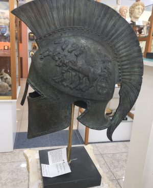 Charioteer Helmet with tall crest