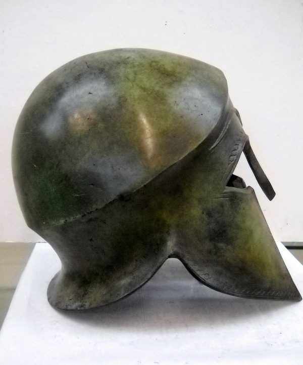 Helmet with eyebrows